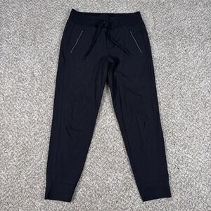 Athleta Pants Womens 6 Black Trekkie Mid Rise Legacy Jogger  Ripstop